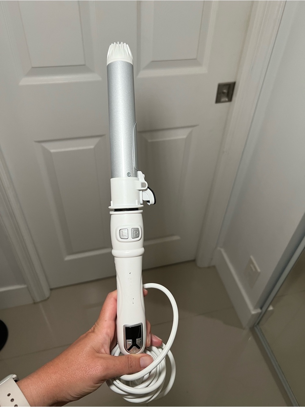 Monat perfect wave White Curling Iron Hair Wand